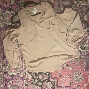 First Love Cold Shoulder Blouse